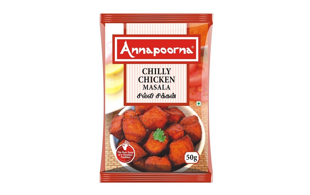 Annapoorna Chilly Chicken Masala    Pack  50 grams